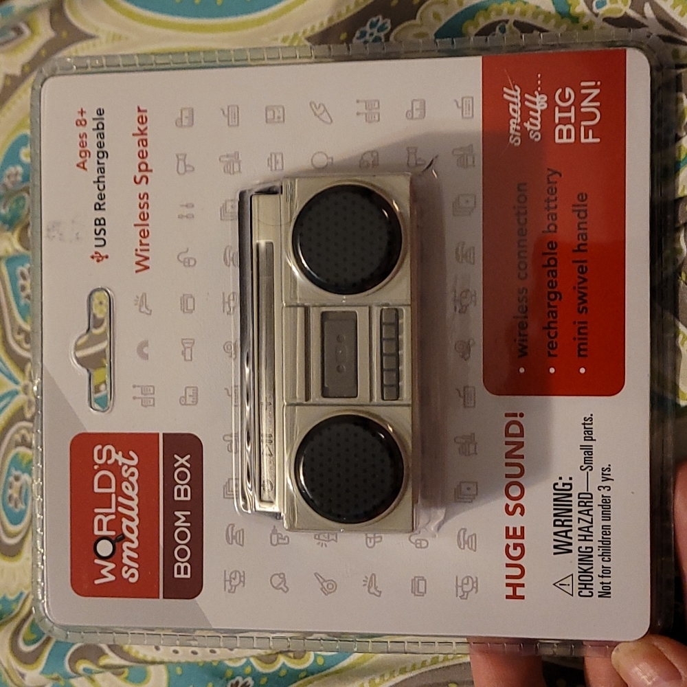 World's Smallest Boom Box!!